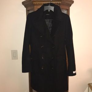Calvin Klein Black Peacoat